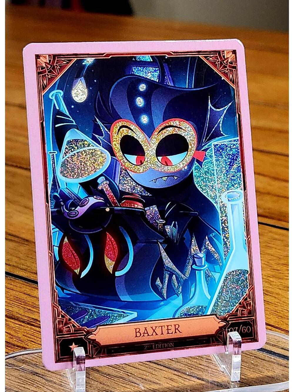 Baxter foil trading card  - Hazbin Hotel
